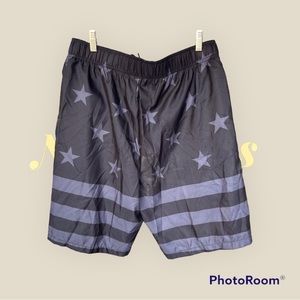 Pre-Loved Men’s swim trunks. In size medium,